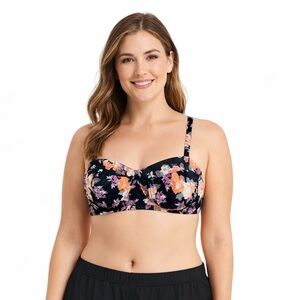 Xhilaration women swim floral bralette size 18W